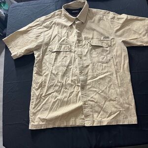 Dickies Tan Cotton Shirt large men
